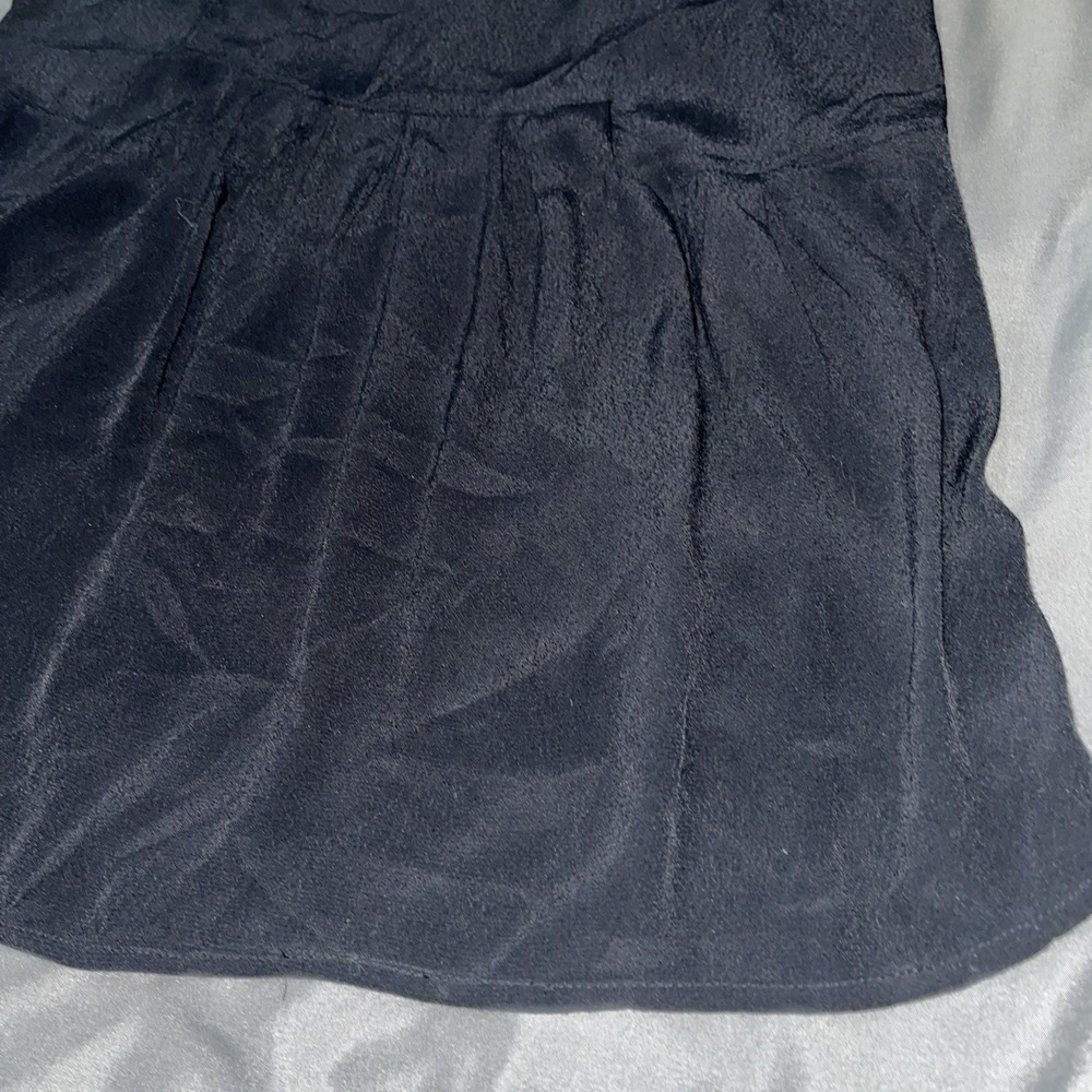 Madewell Women's Size Medium Lightweight Black Racer Back Spaghetti Strap Tank - Picture 5 of 12